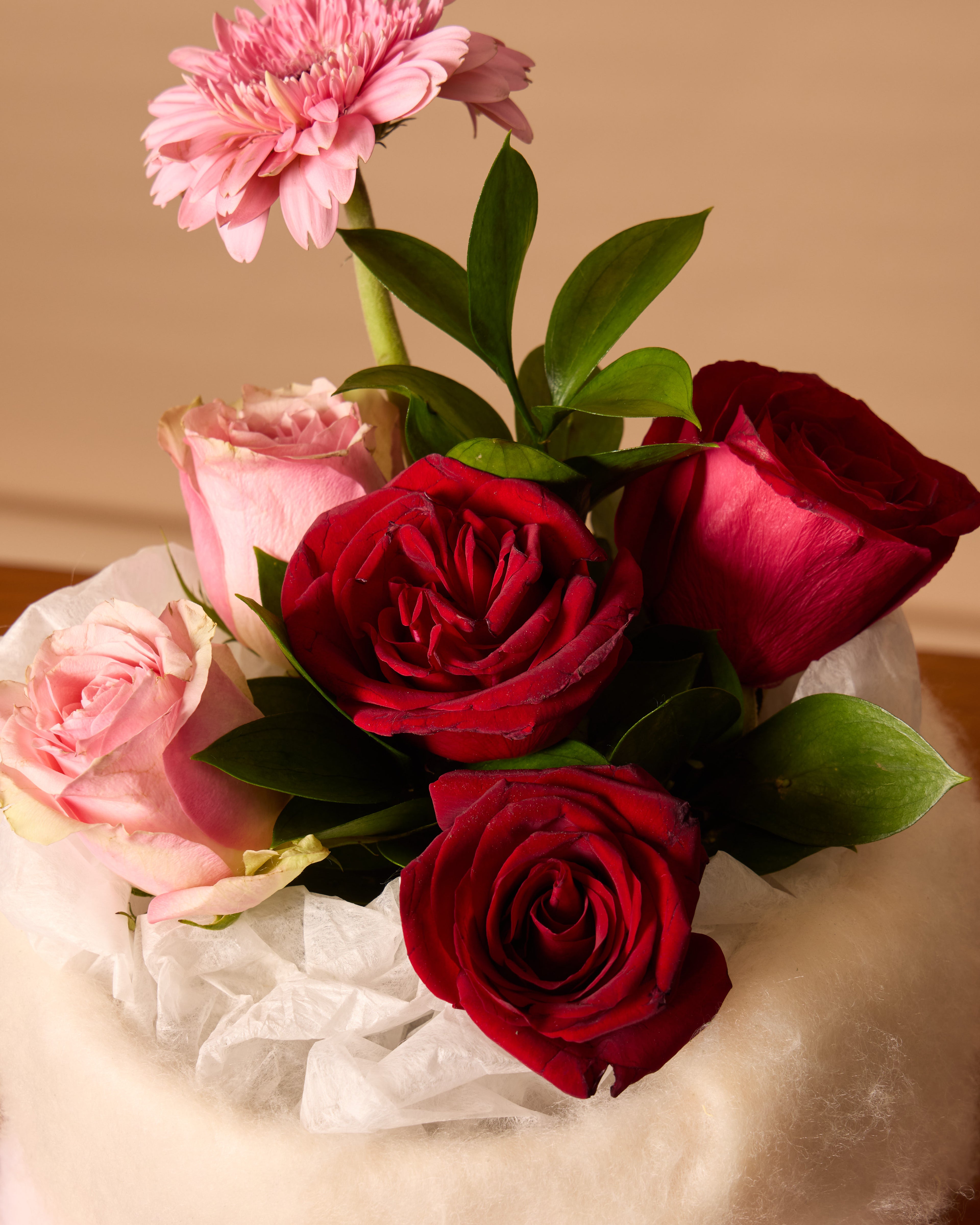 Crimson Cotton Bloom