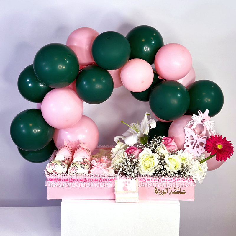 بالونات الطفلة