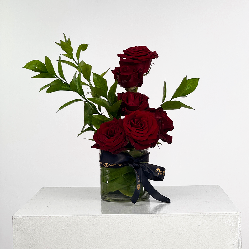 وردة رومانسية سعيدة