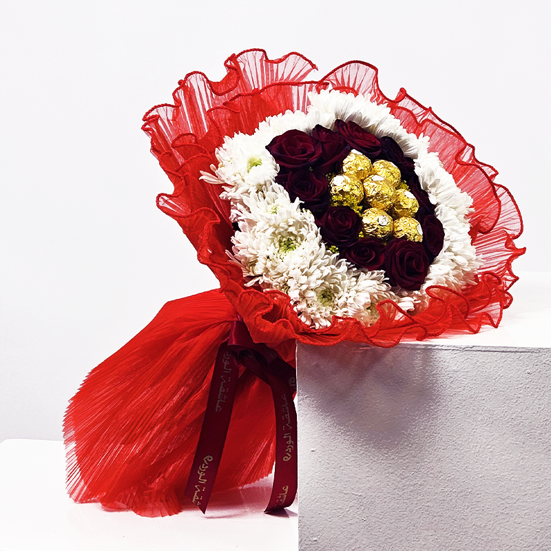 النعيم الأحمر الرومانسي