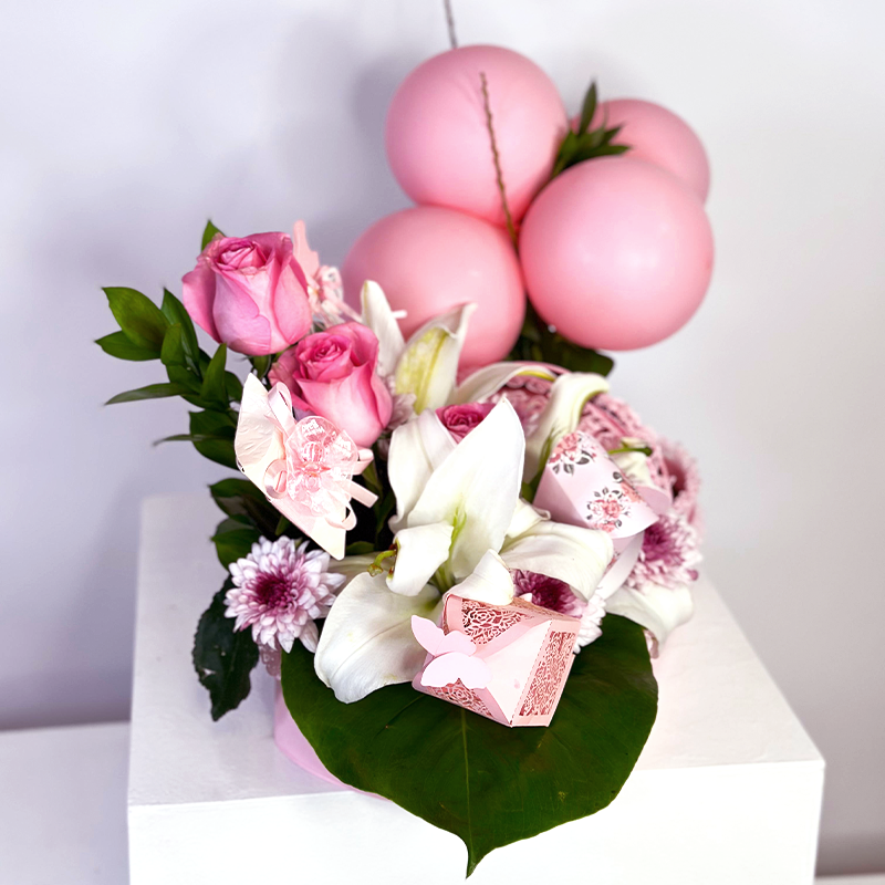 صندوق الحب الوردي للطفل