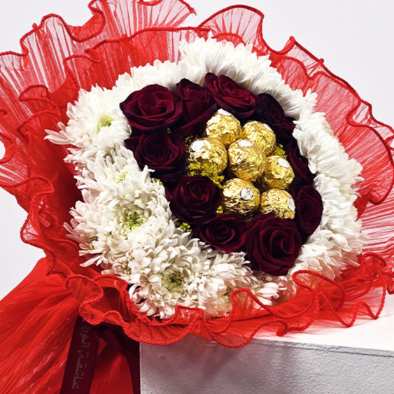 النعيم الأحمر الرومانسي