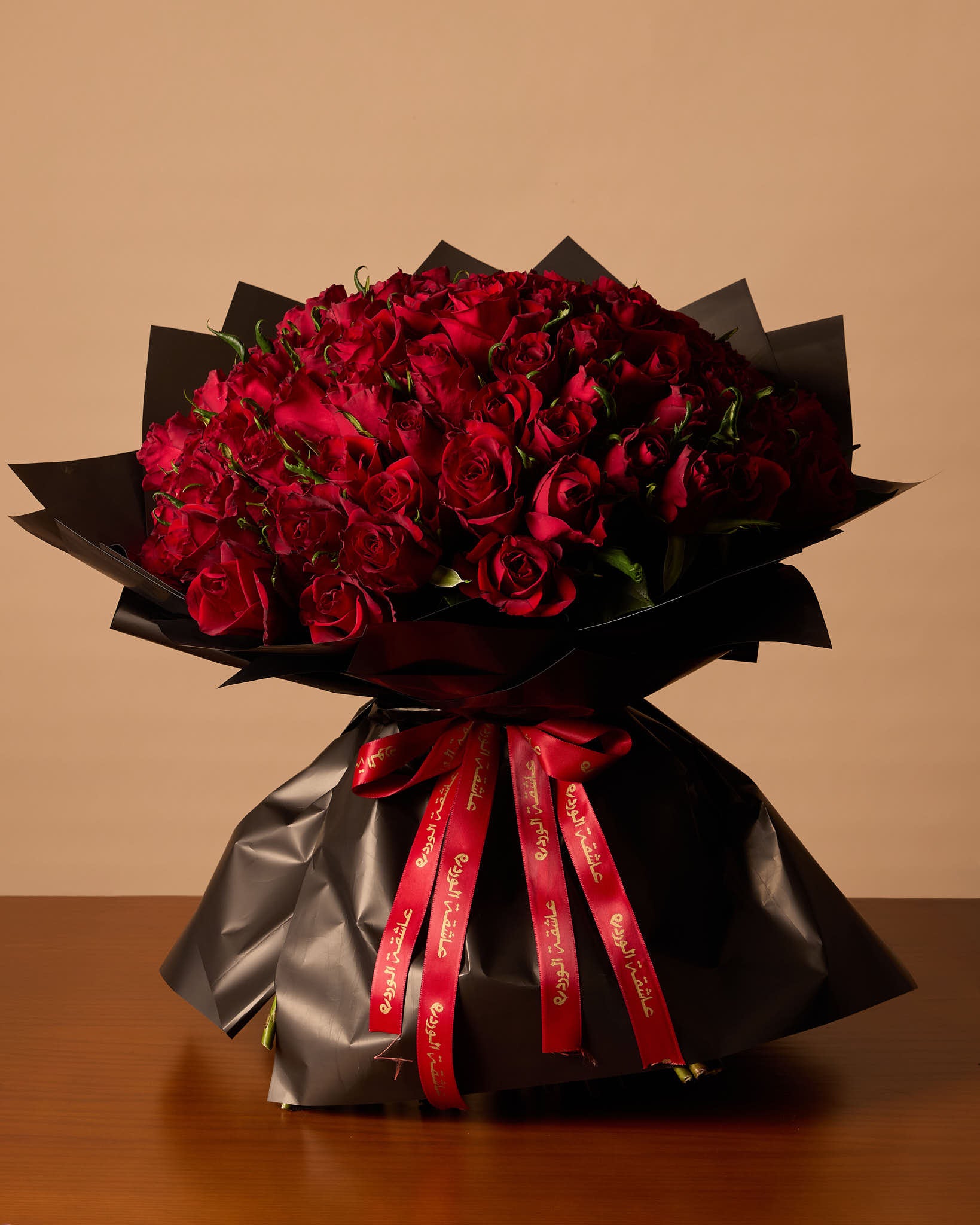 100 Red Roses Bouquet