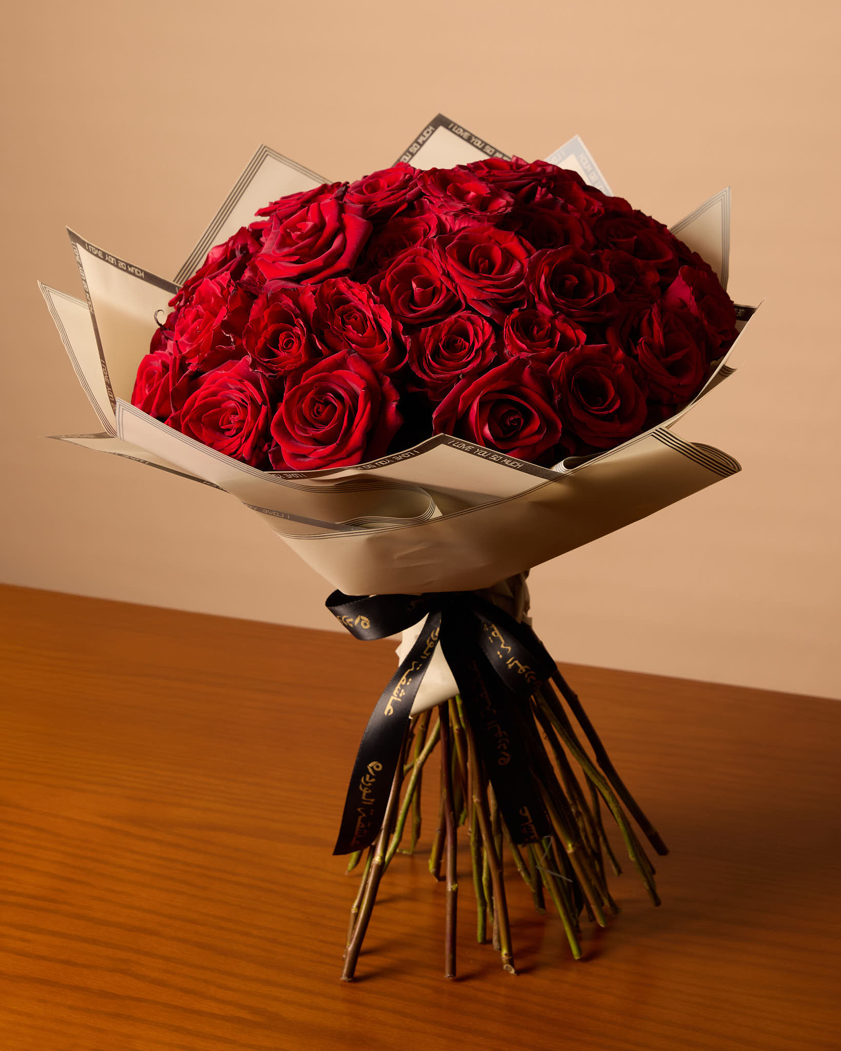 50 Red Roses Bouquet