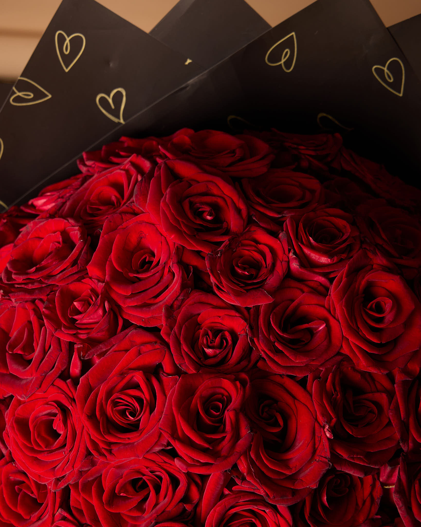 50 Red Roses Bouquet