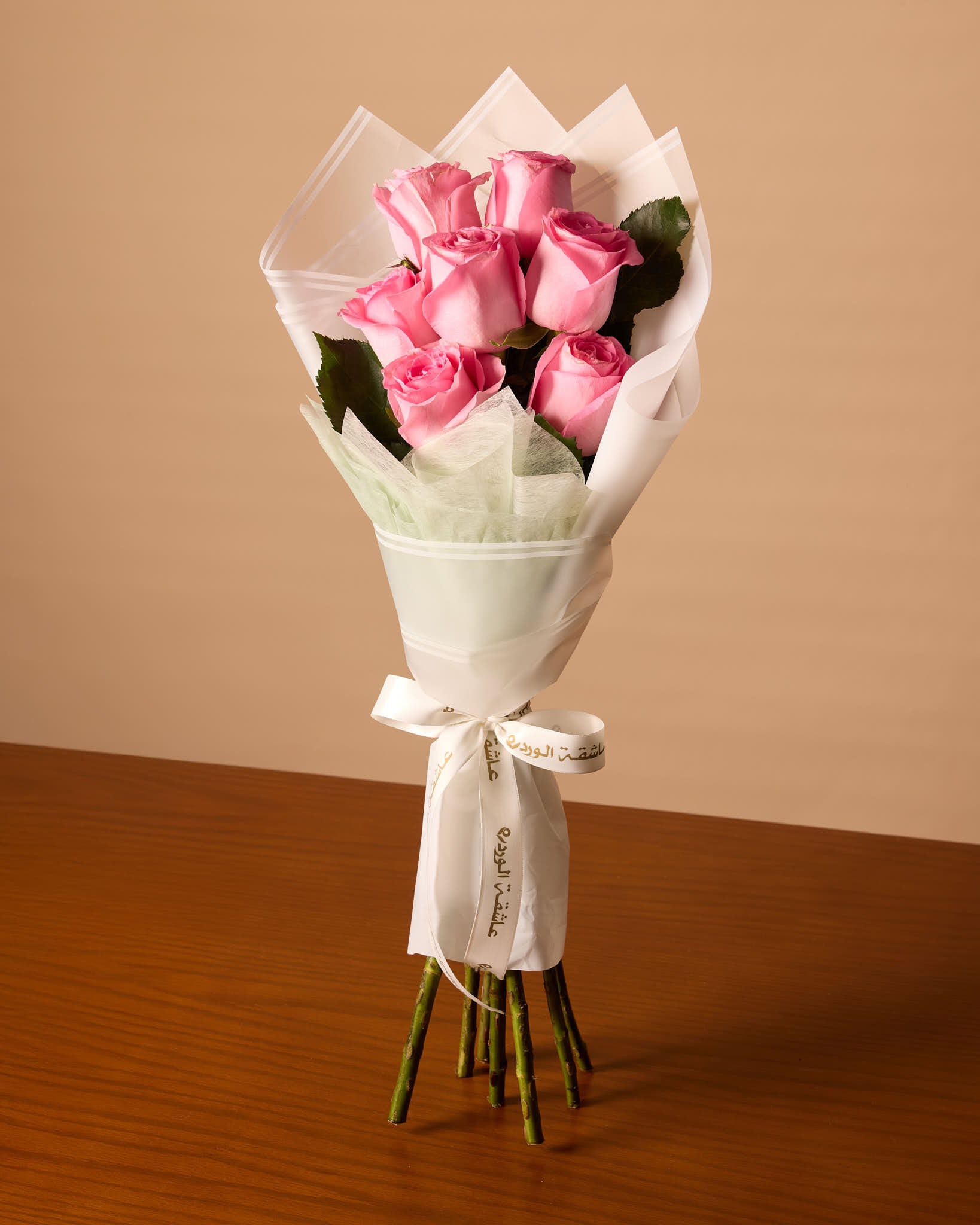 باقة من 7 ورود وردية