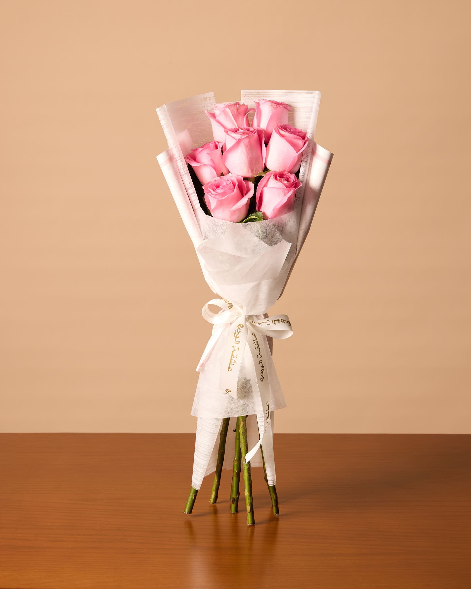 باقة من 7 ورود وردية