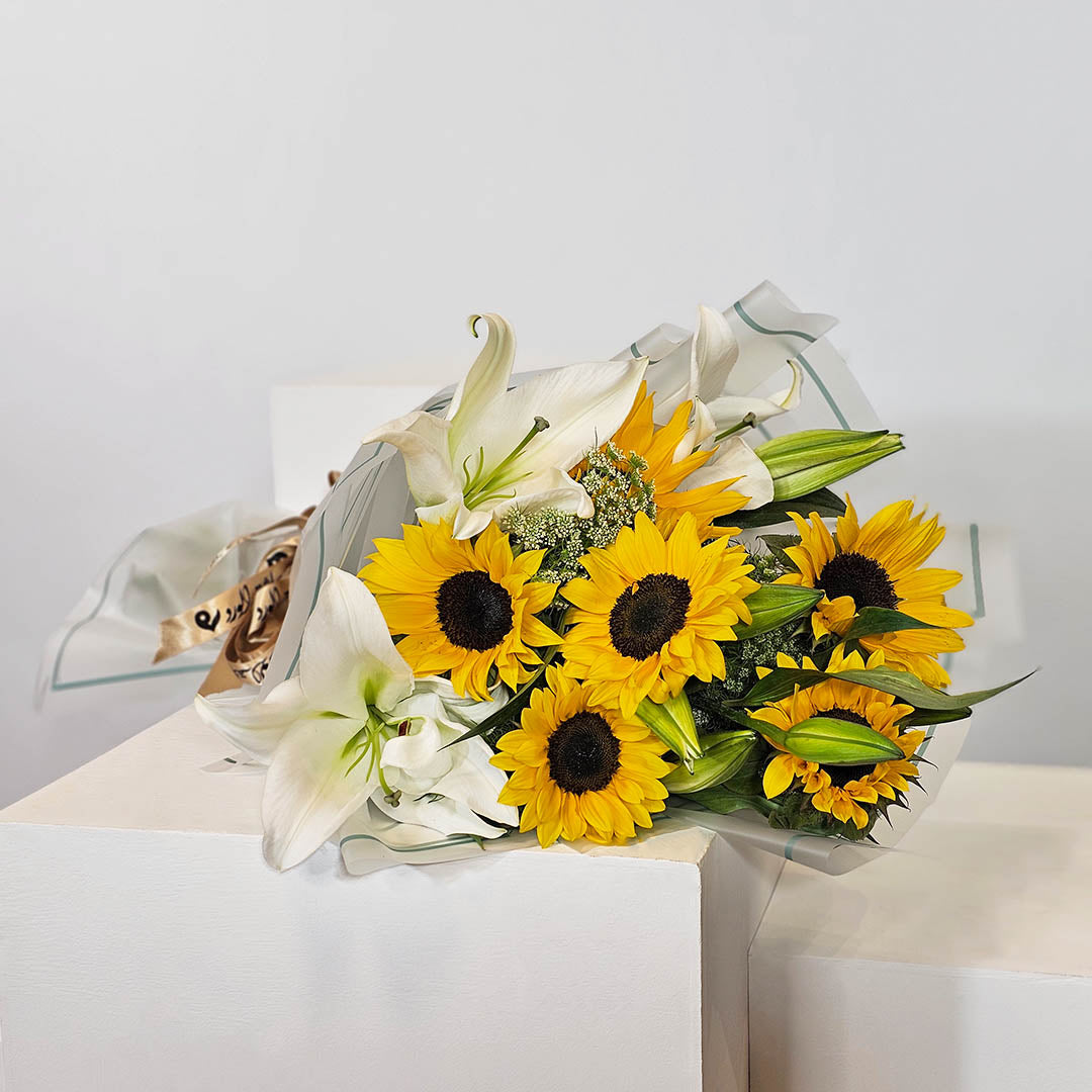 أزهار مضيئة