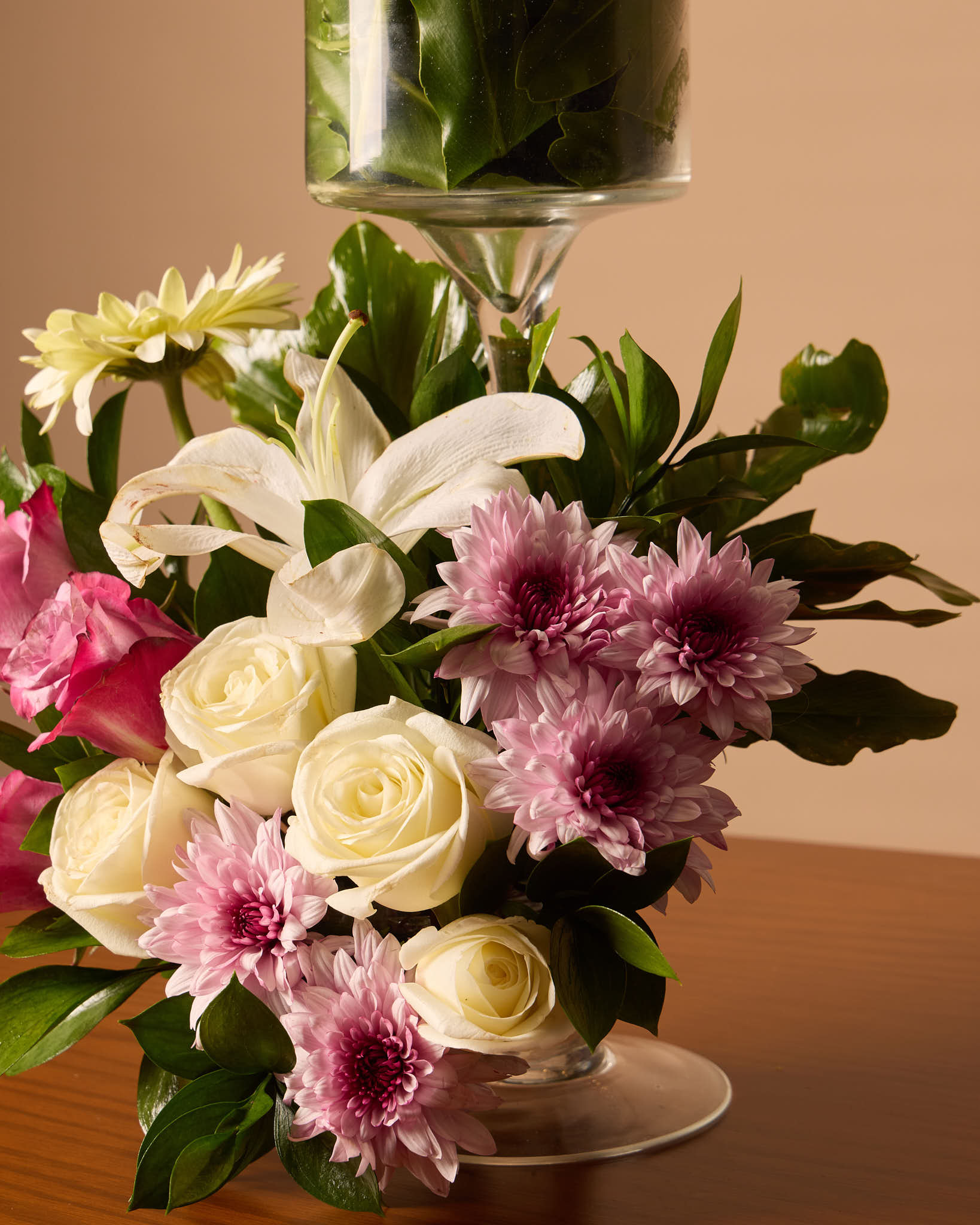 مزهرية زجاجية