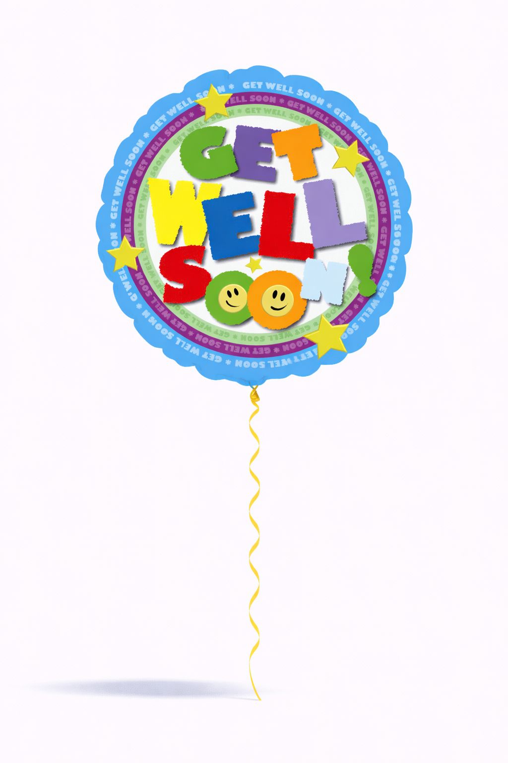 Get Well Soon Helium Balloon I