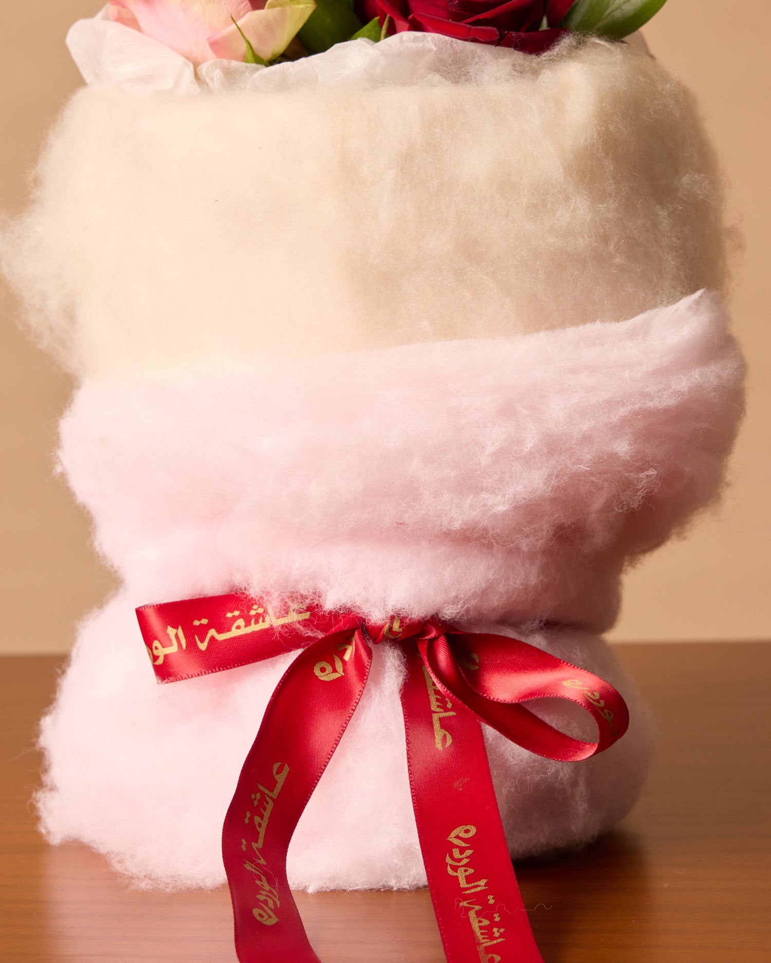 Crimson Cotton Bloom