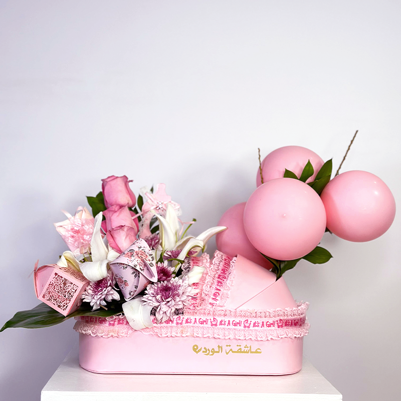 Pink Baby Love Box