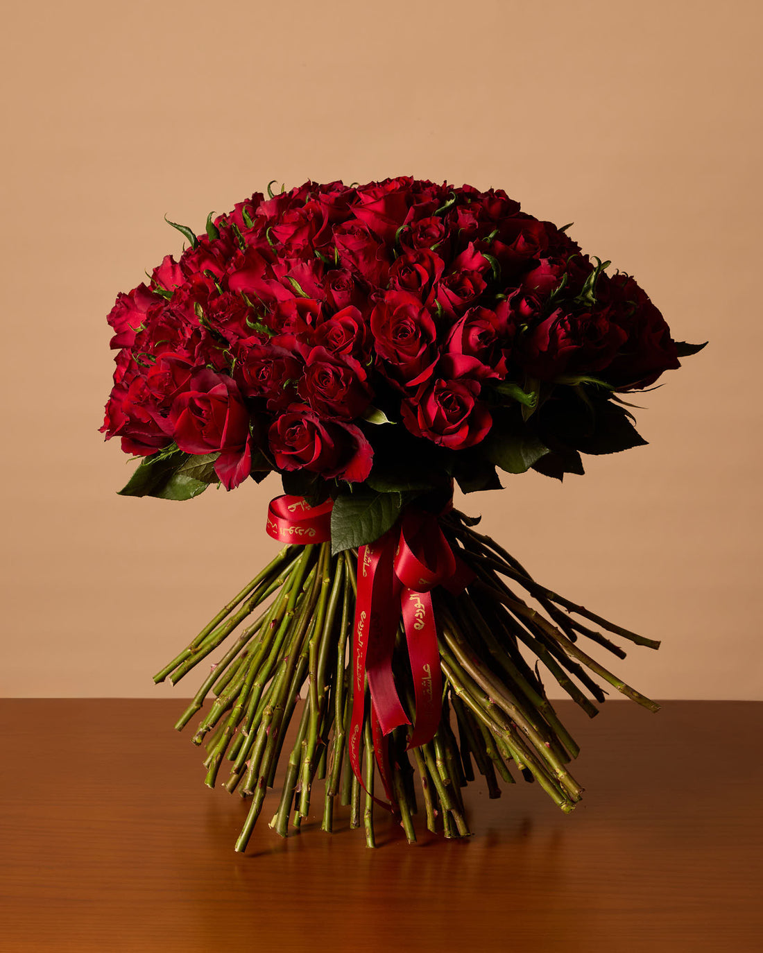100 Red Roses Bouquet