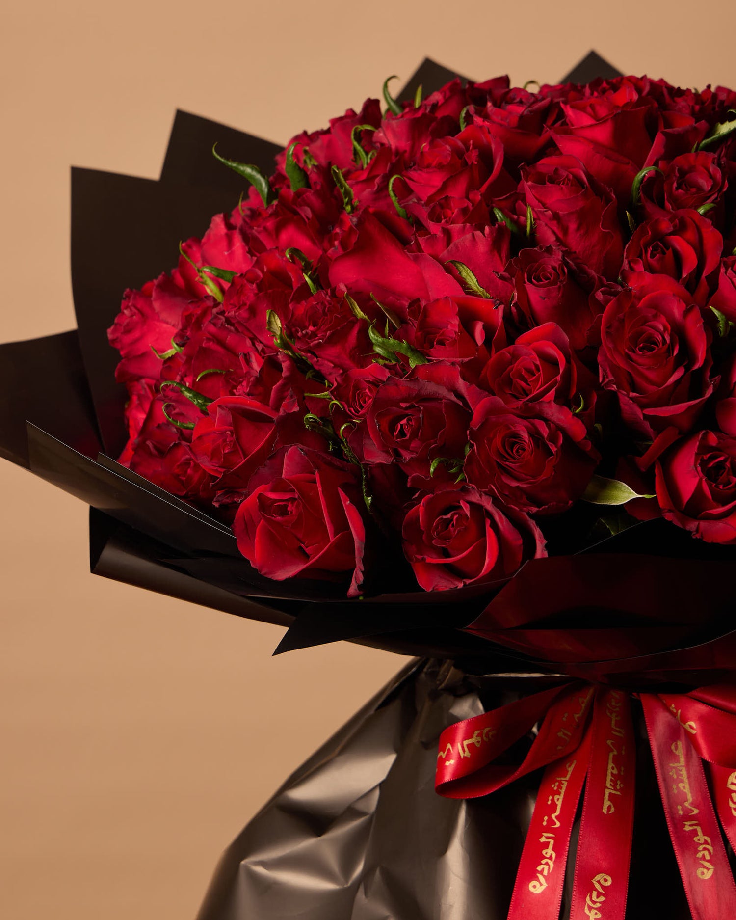 100 Red Roses Bouquet