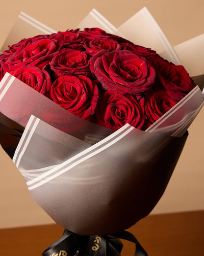 25 Red Roses Bouquet