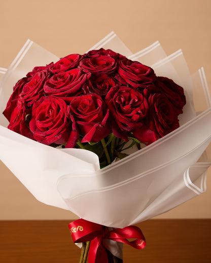 25 Red Roses Bouquet
