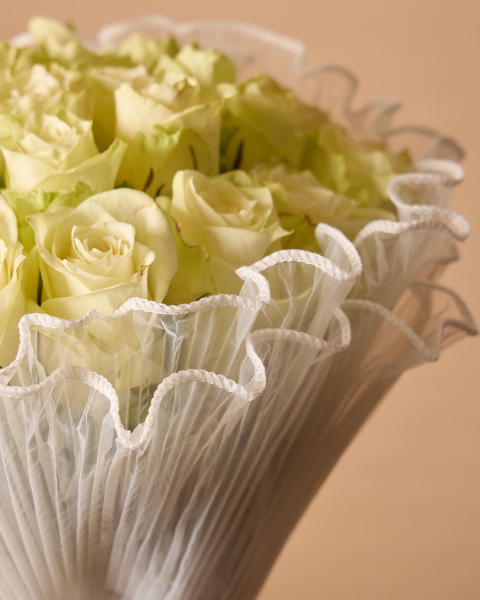 25 White Roses Bouquet