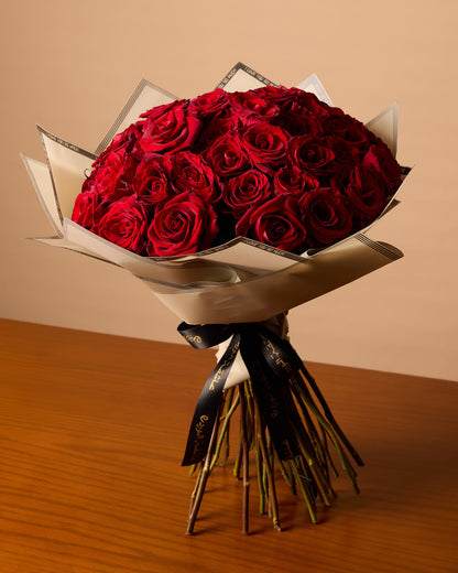50 Red Roses Bouquet