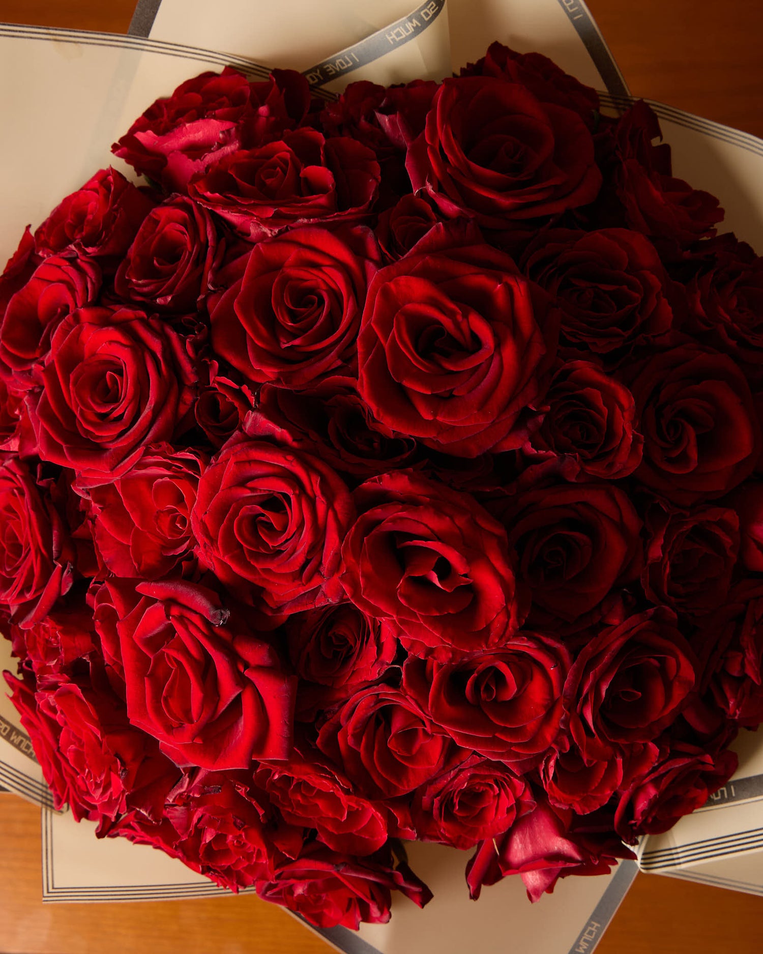 50 Red Roses Bouquet