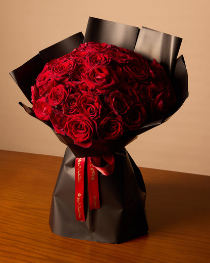 50 Red Roses Bouquet