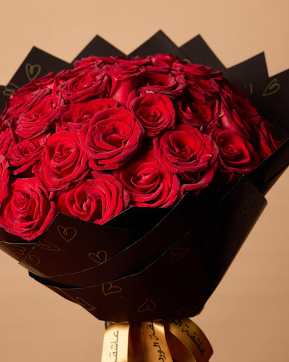 50 Red Roses Bouquet