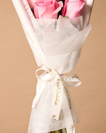 باقة من 7 ورود وردية