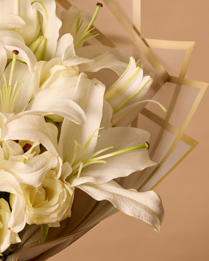 Soft Lilies Bouquet