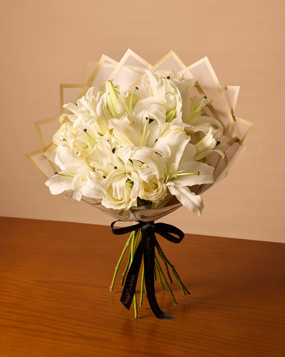 Soft Lilies Bouquet