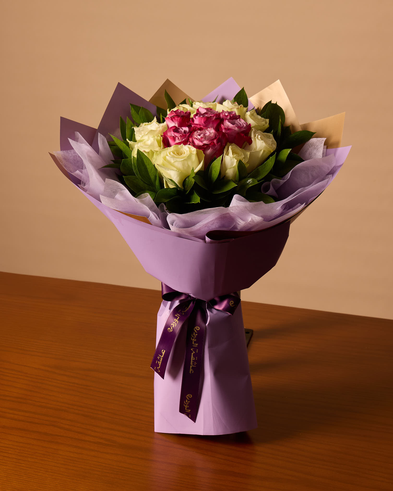 باقة من الورود المتفتحة