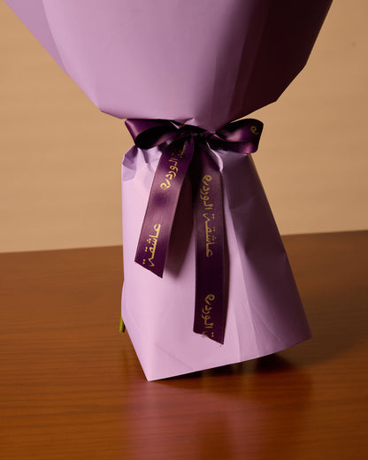 باقة من الورود المتفتحة