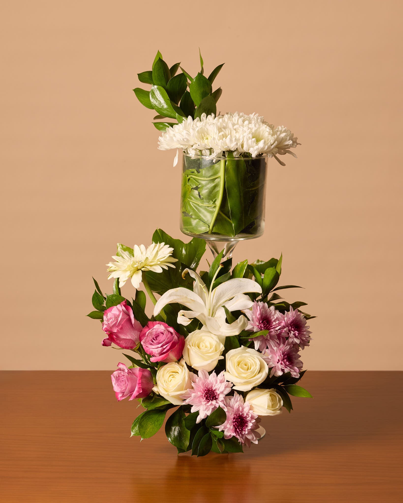 مزهرية زجاجية